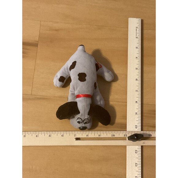 Tonka Pound Puppies Plush Dog Stuffed Animal Toy Gray With Black Spots - Picture 6 of 6